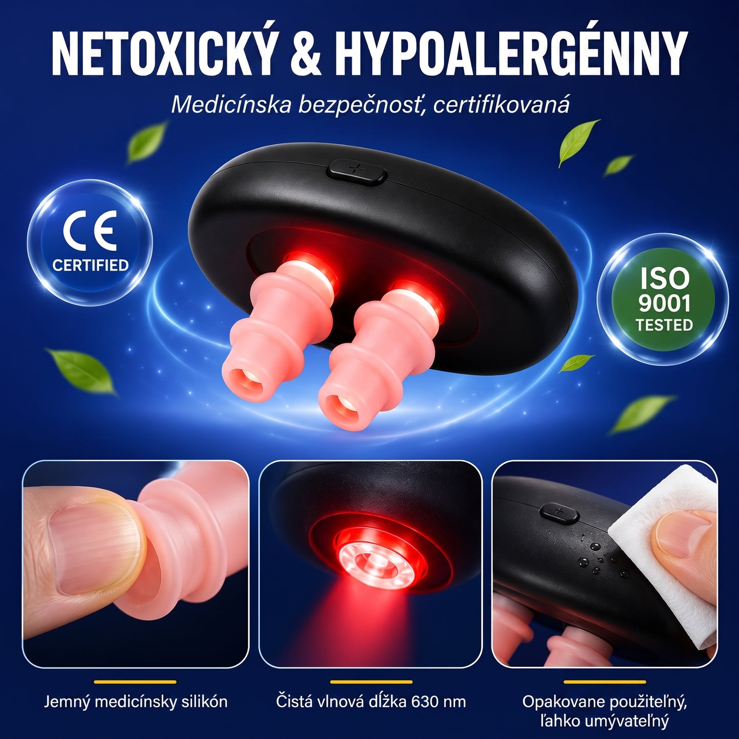 FiruTech Sinus Licht Pro – Pokojné noci bez chrápania
